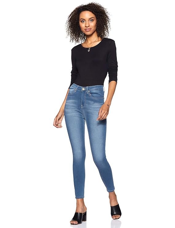 Amazon Brand - Symbol Women's Skinny Fit Jeans (High Rise | Ankle Length | Stretchable Fabric) - Image 7