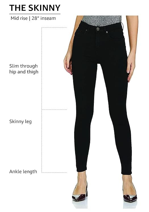 Amazon Brand - Symbol Women's Skinny Fit Jeans (High Rise | Ankle Length | Stretchable Fabric) - Image 2
