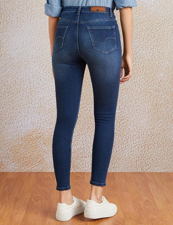 Amazon Brand - Symbol Women's Skinny Fit Jeans (High Rise | Ankle Length | Stretchable Fabric) - Image 5